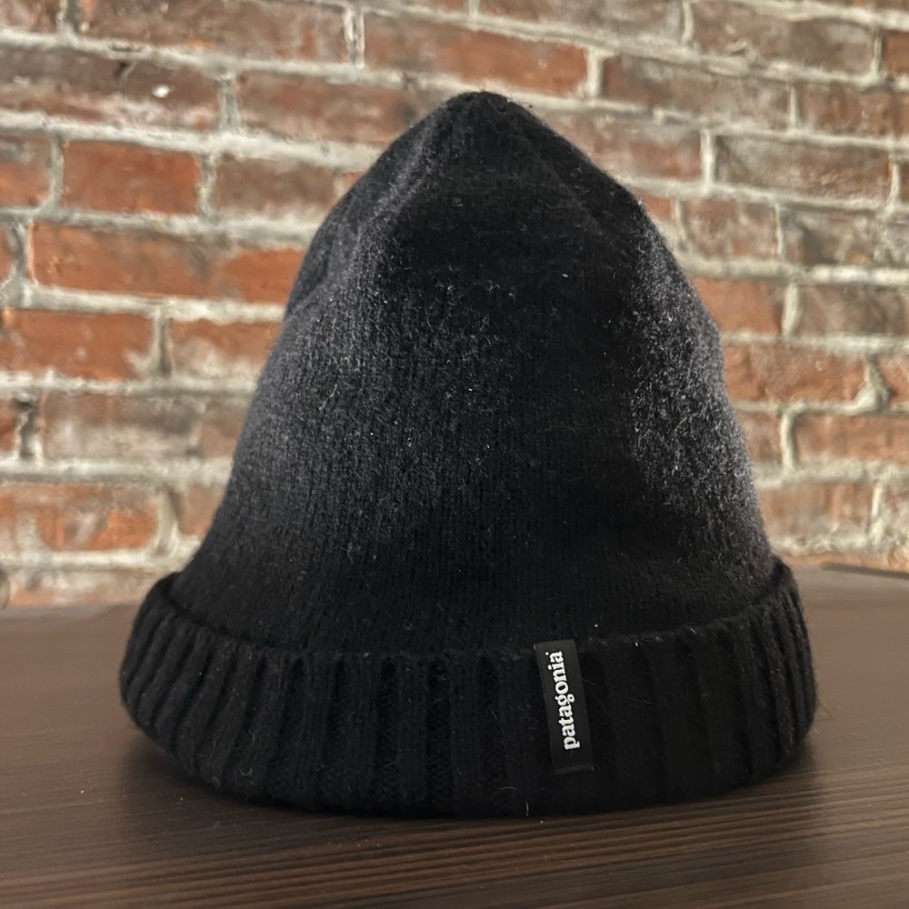 Patagonia Black Beanie